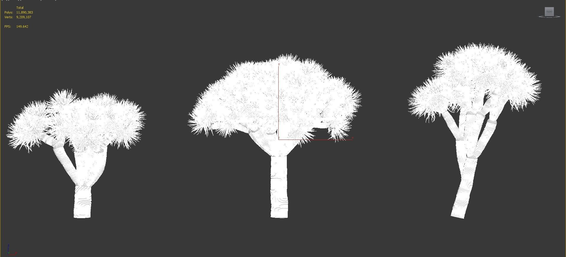 African plants - Include GrowFX and Mesh file 3D model_66