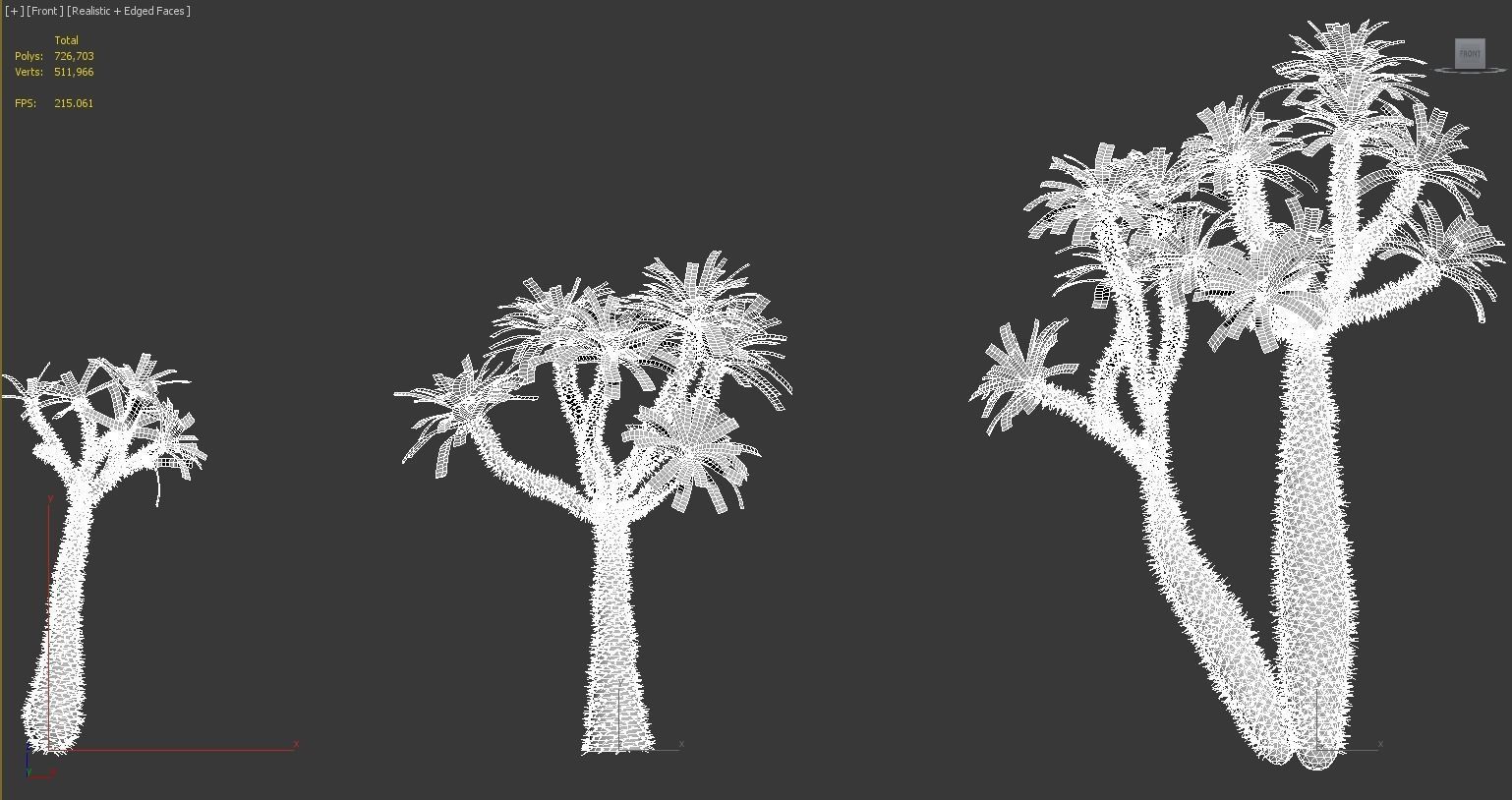 African plants - Include GrowFX and Mesh file 3D model_75