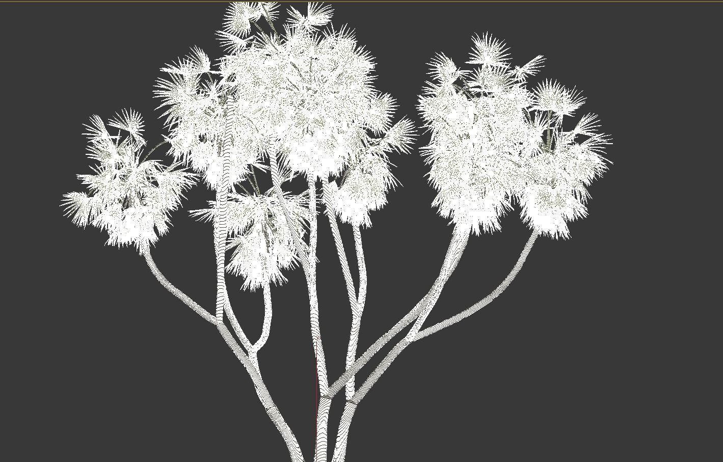African plants - Include GrowFX and Mesh file 3D model_68