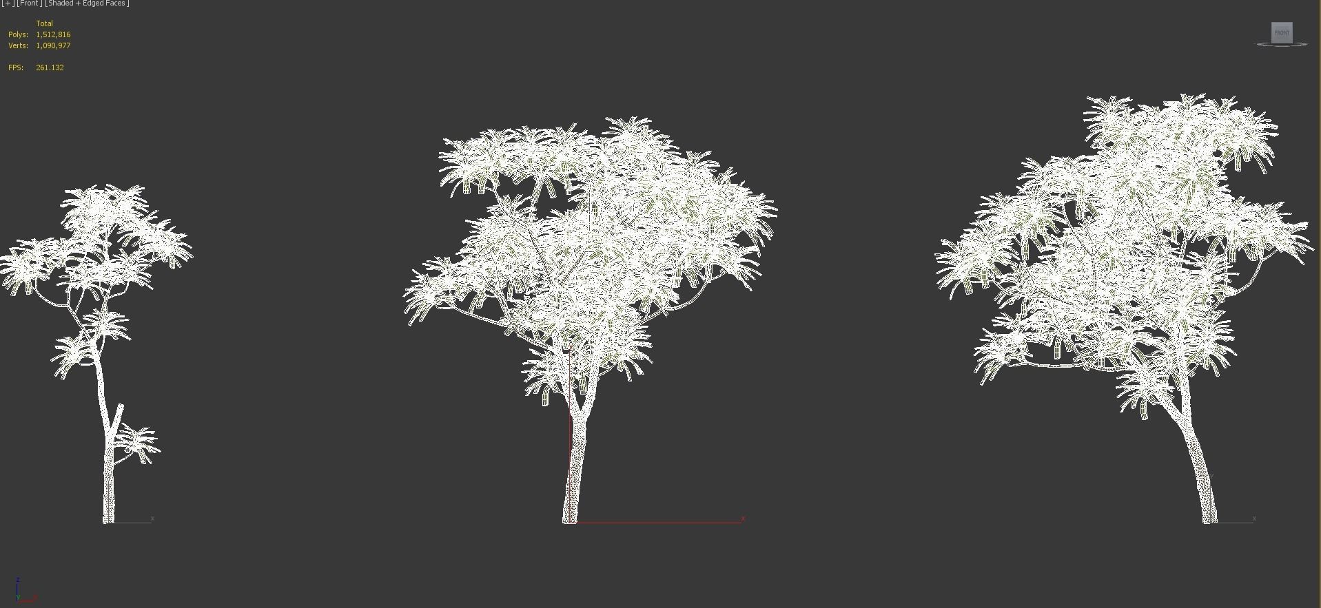 African plants - Include GrowFX and Mesh file 3D model_60