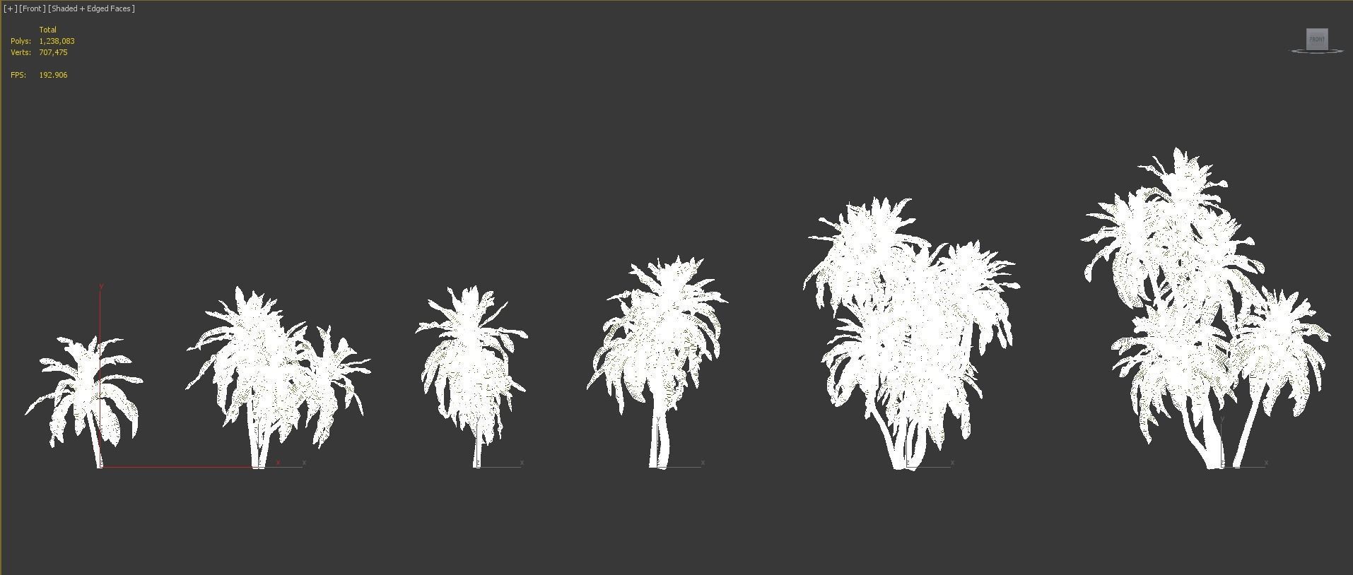 African plants - Include GrowFX and Mesh file 3D model_62