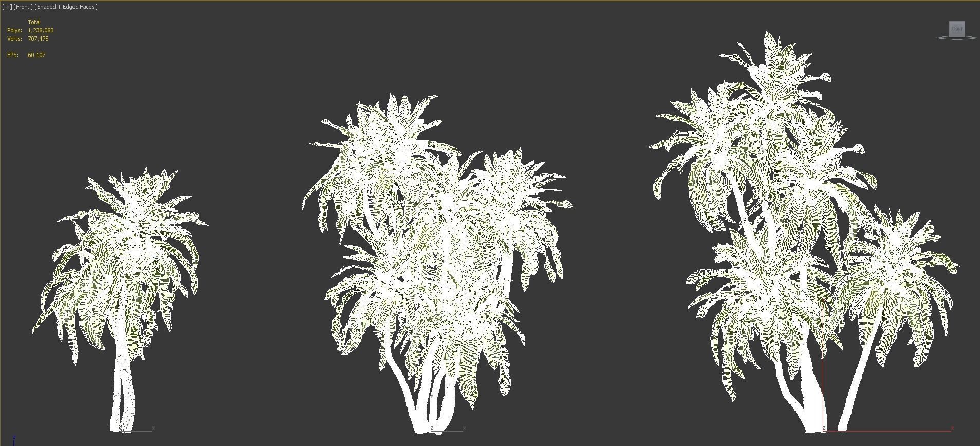 African plants - Include GrowFX and Mesh file 3D model_64
