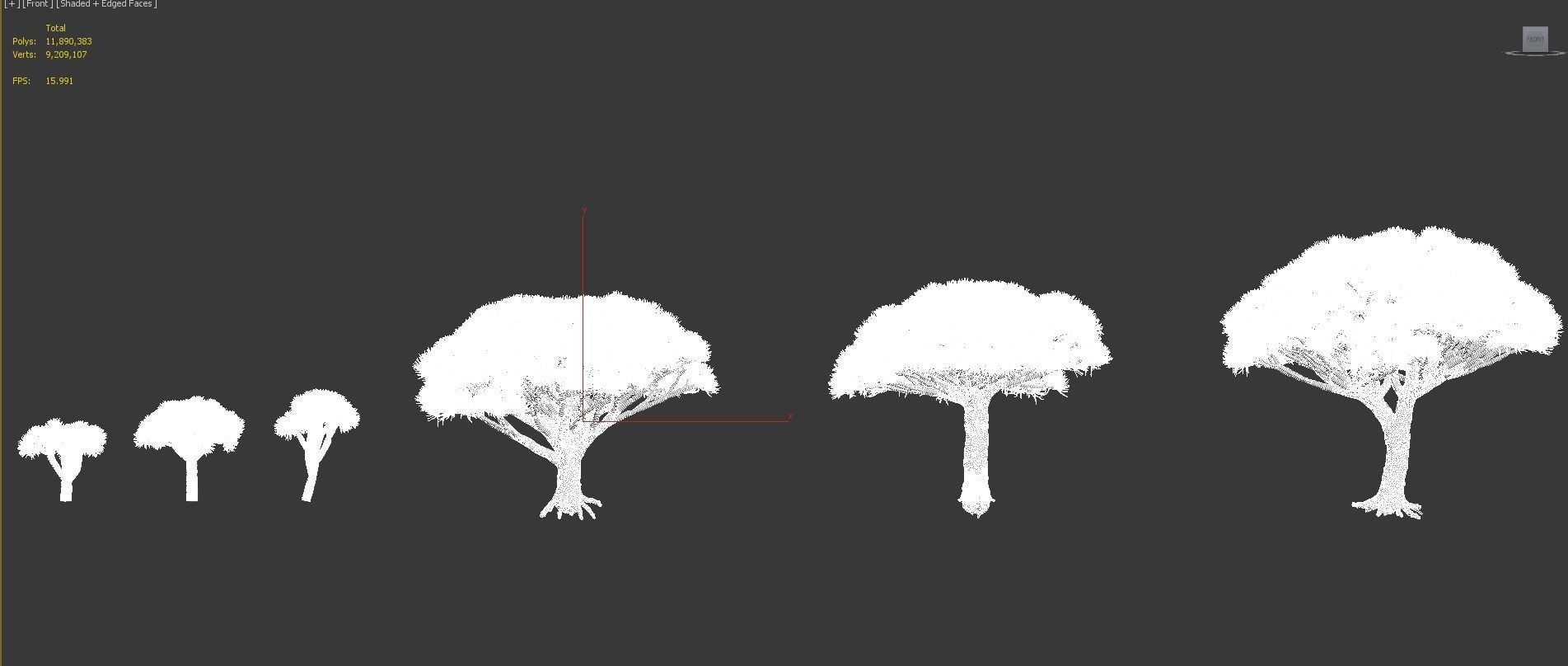 African plants - Include GrowFX and Mesh file 3D model_65