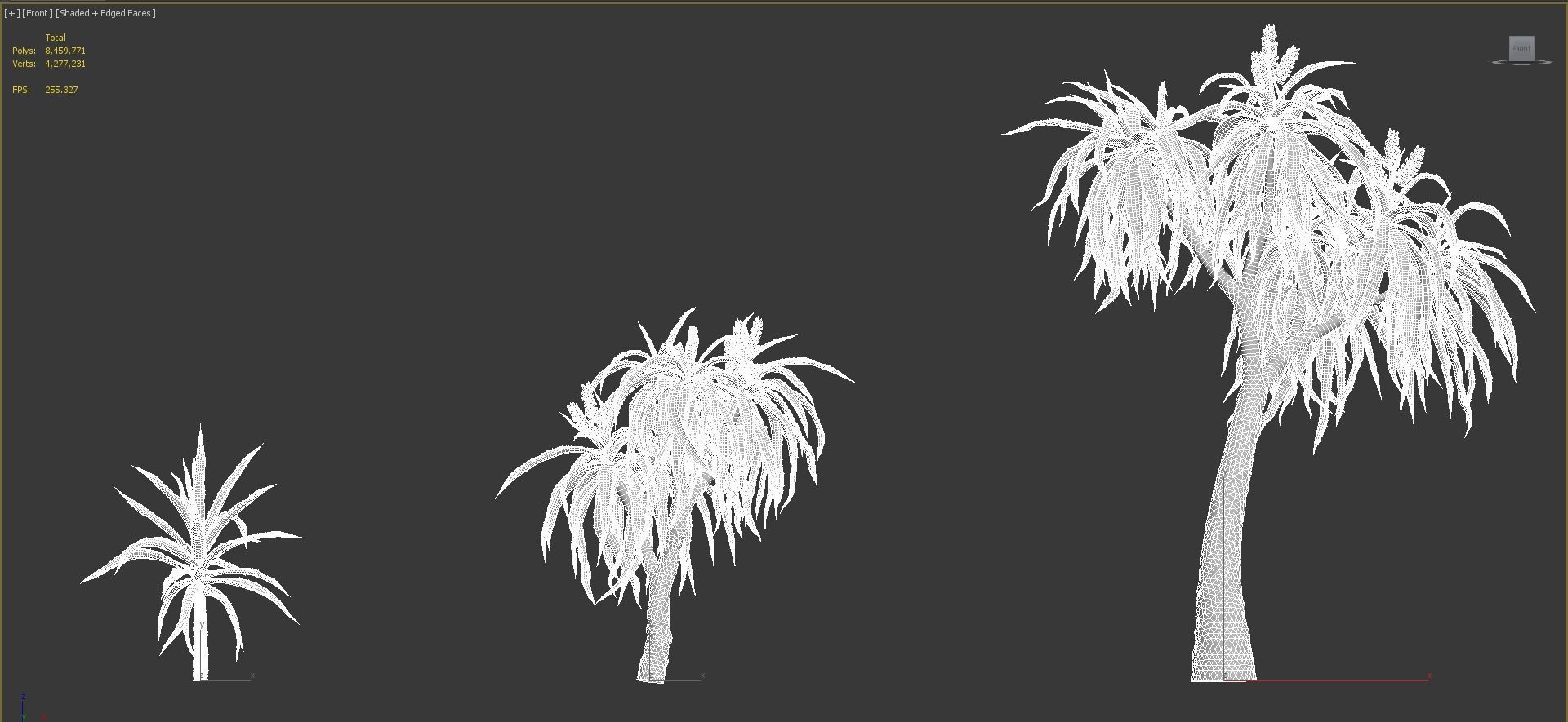 African plants - Include GrowFX and Mesh file 3D model_54