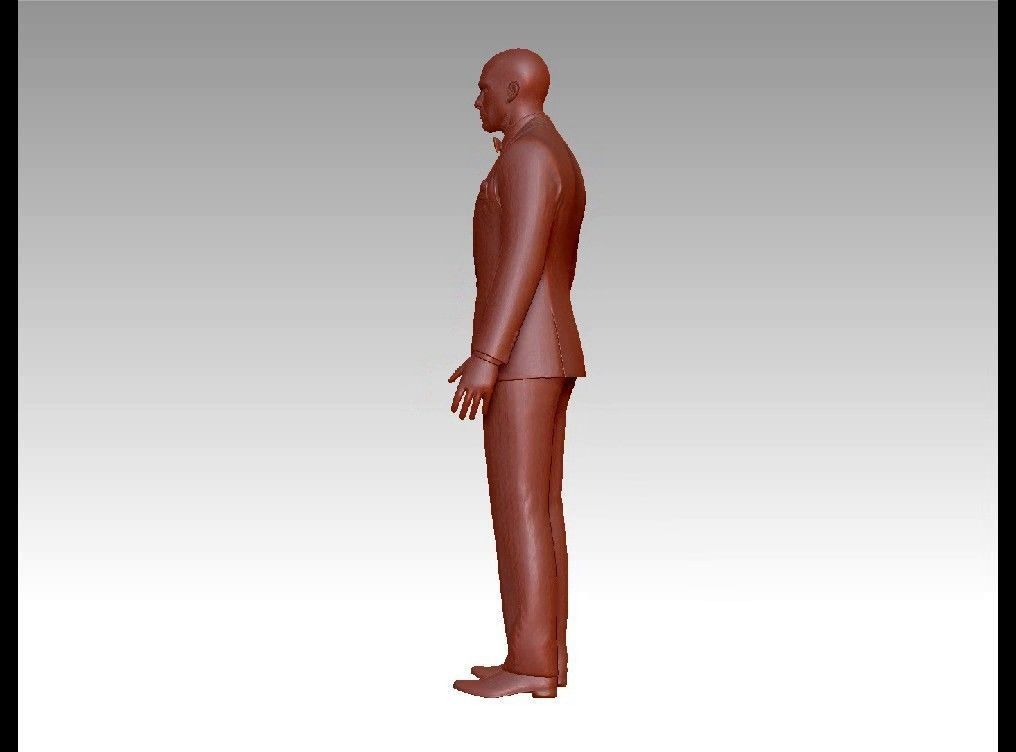 Agent hitman 3D print model_20