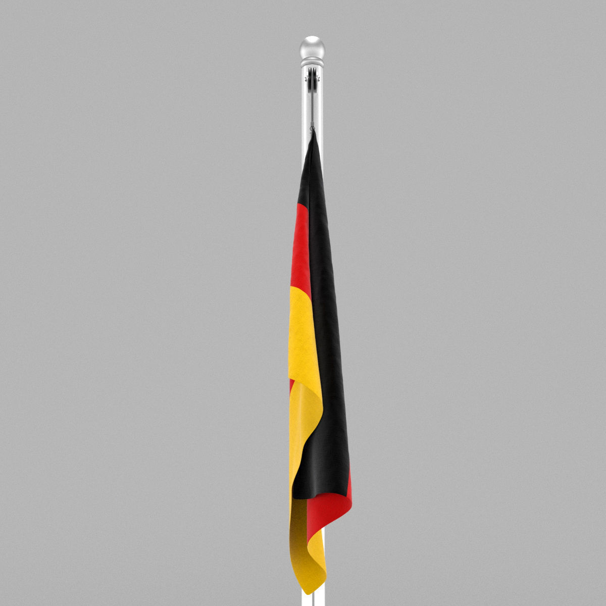 Flag of Germany 3D model_11