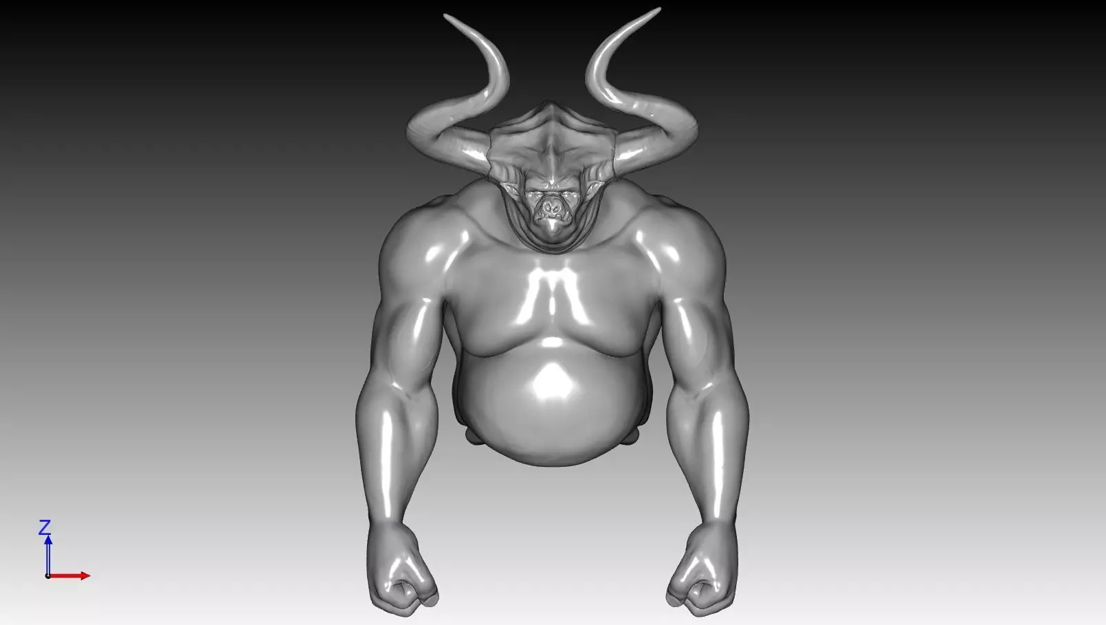 Sculpture - Orc 3D print model