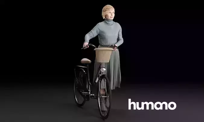 Humano Biking Woman 0714