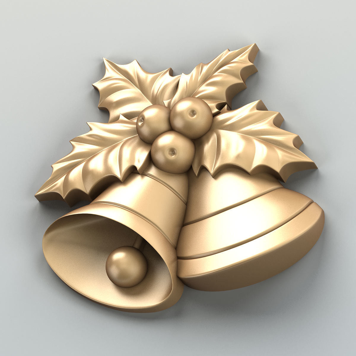 Carved decor central 021 3D model_3