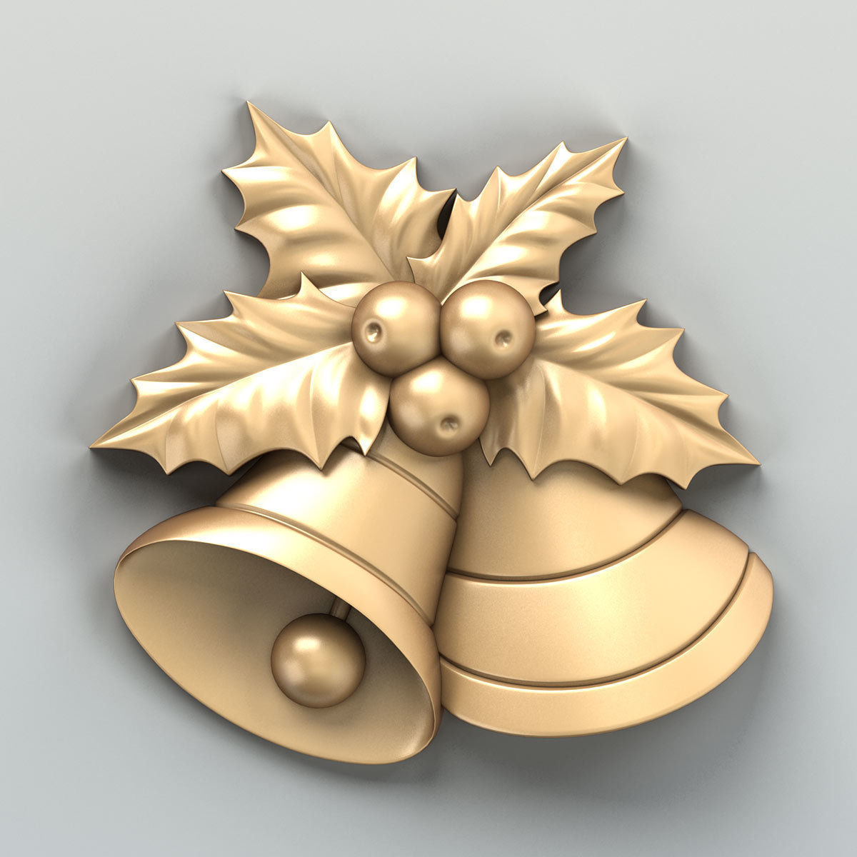 Carved decor central 021 3D model_1