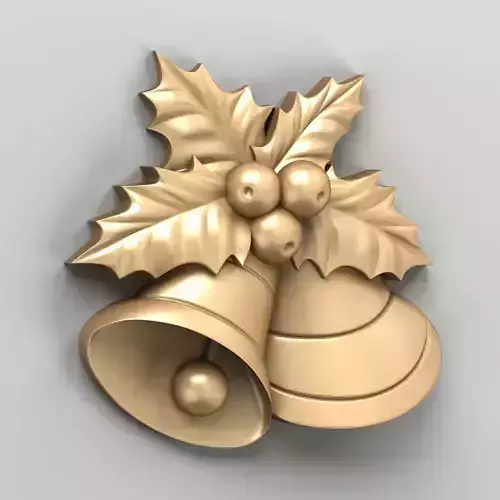 Carved decor central 021 3D model