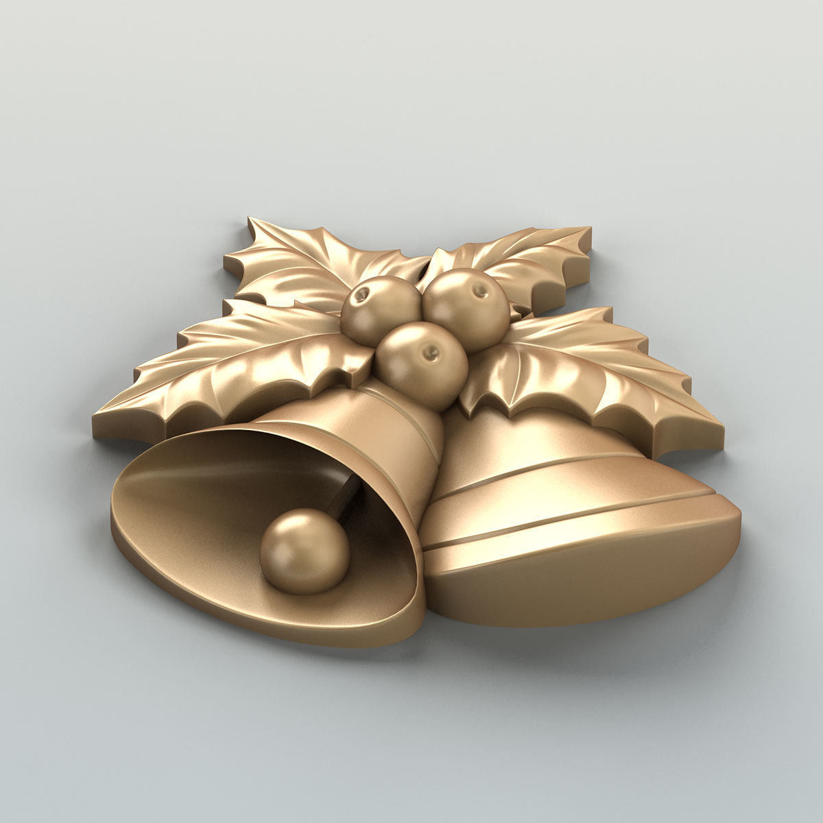Carved decor central 021 3D model_2