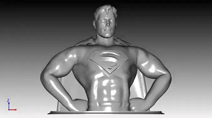 Sculpture - superman bust
