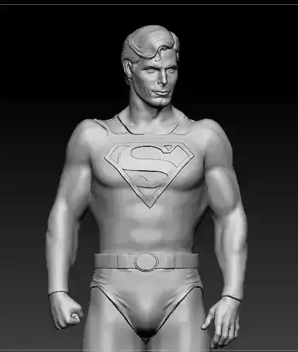 Christopher Reeve Superman 3D print model