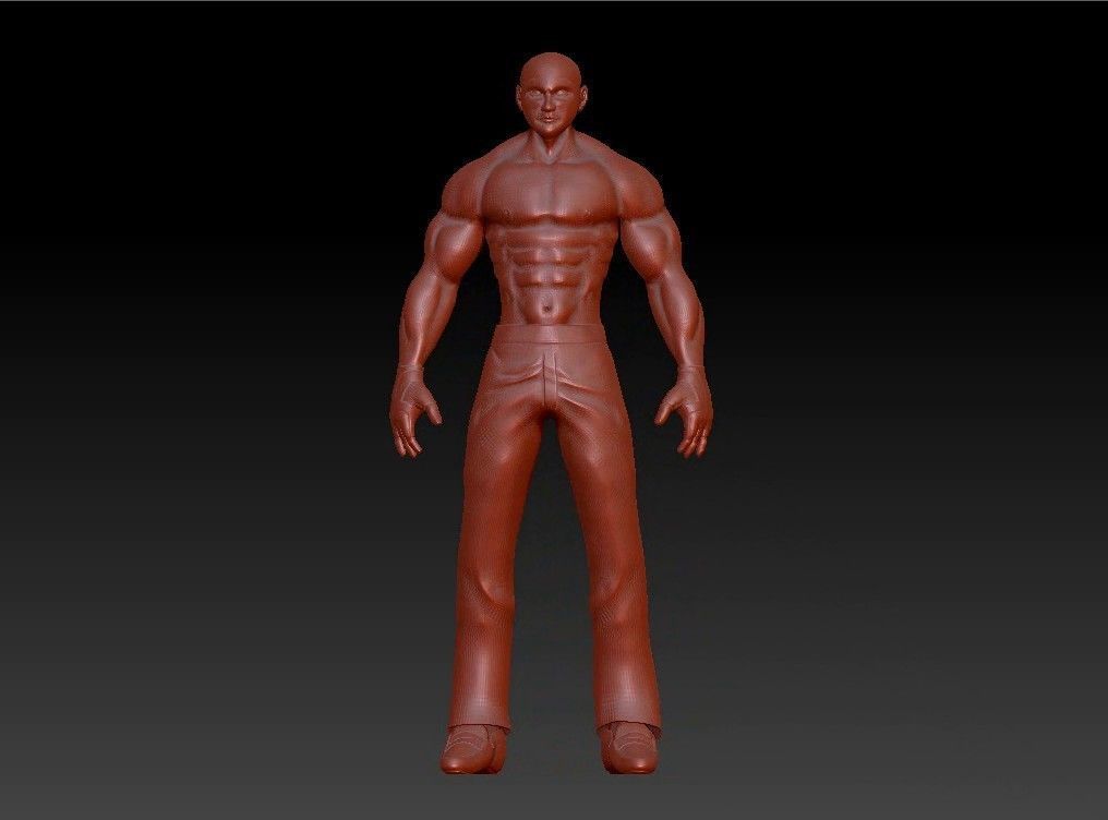Sport fit man 3D print model_21