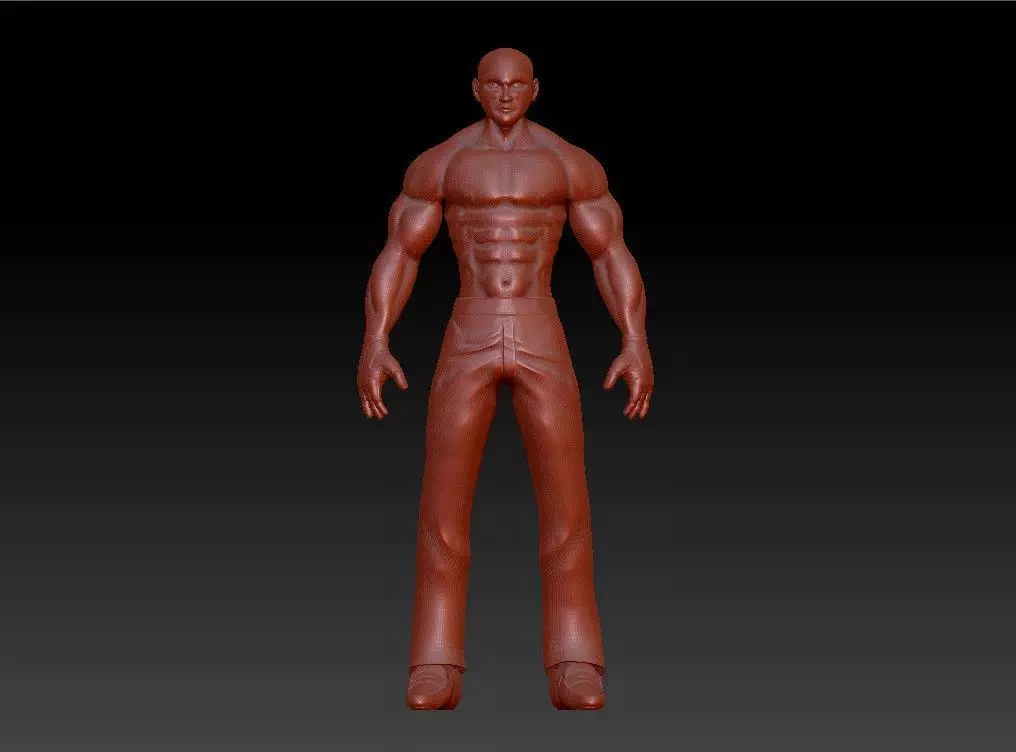 Sport fit man 3D print model_0