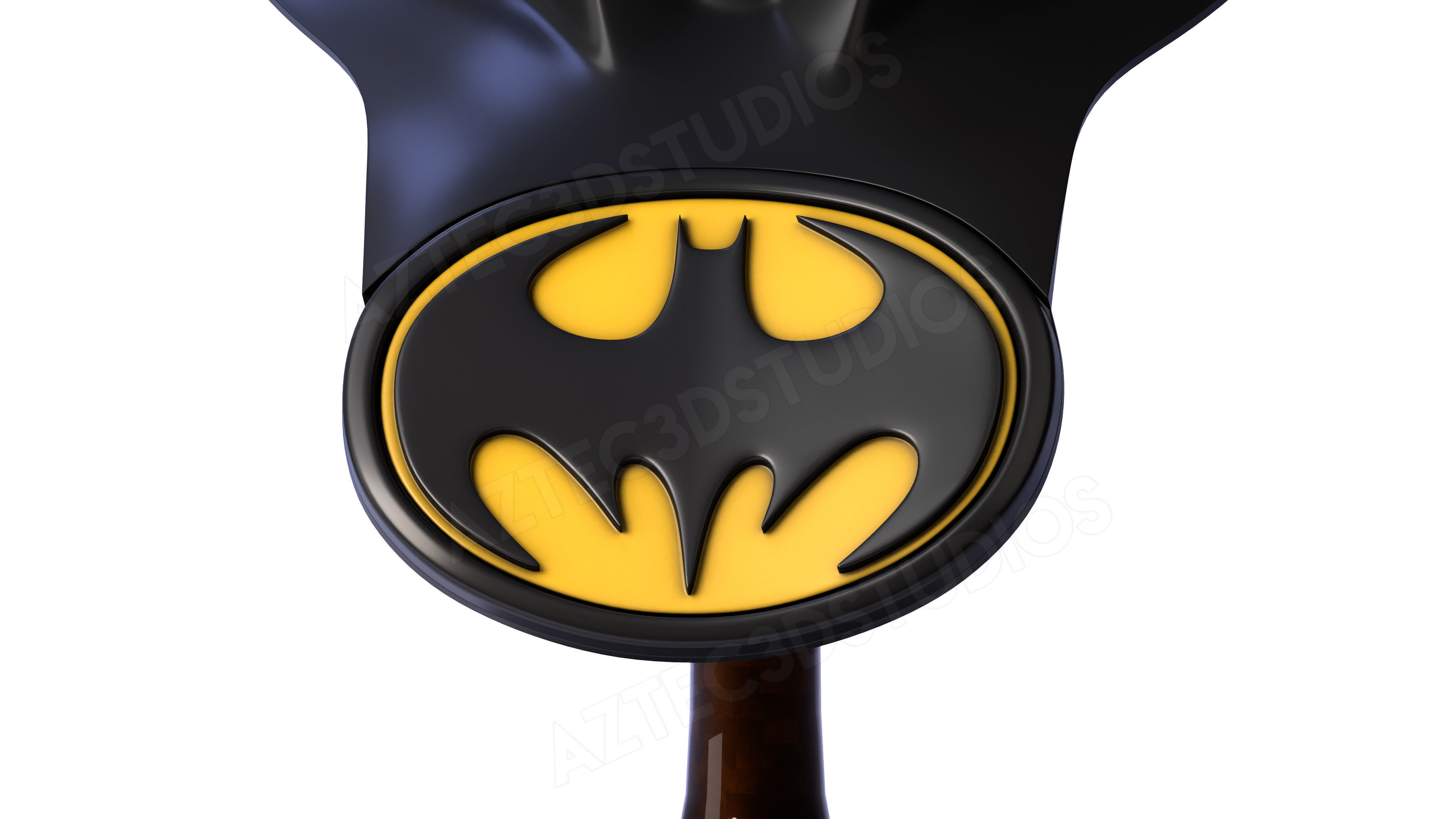 Val Kilmer Batman Forever Cowl 3D Printing Model STL File  3D print model_5