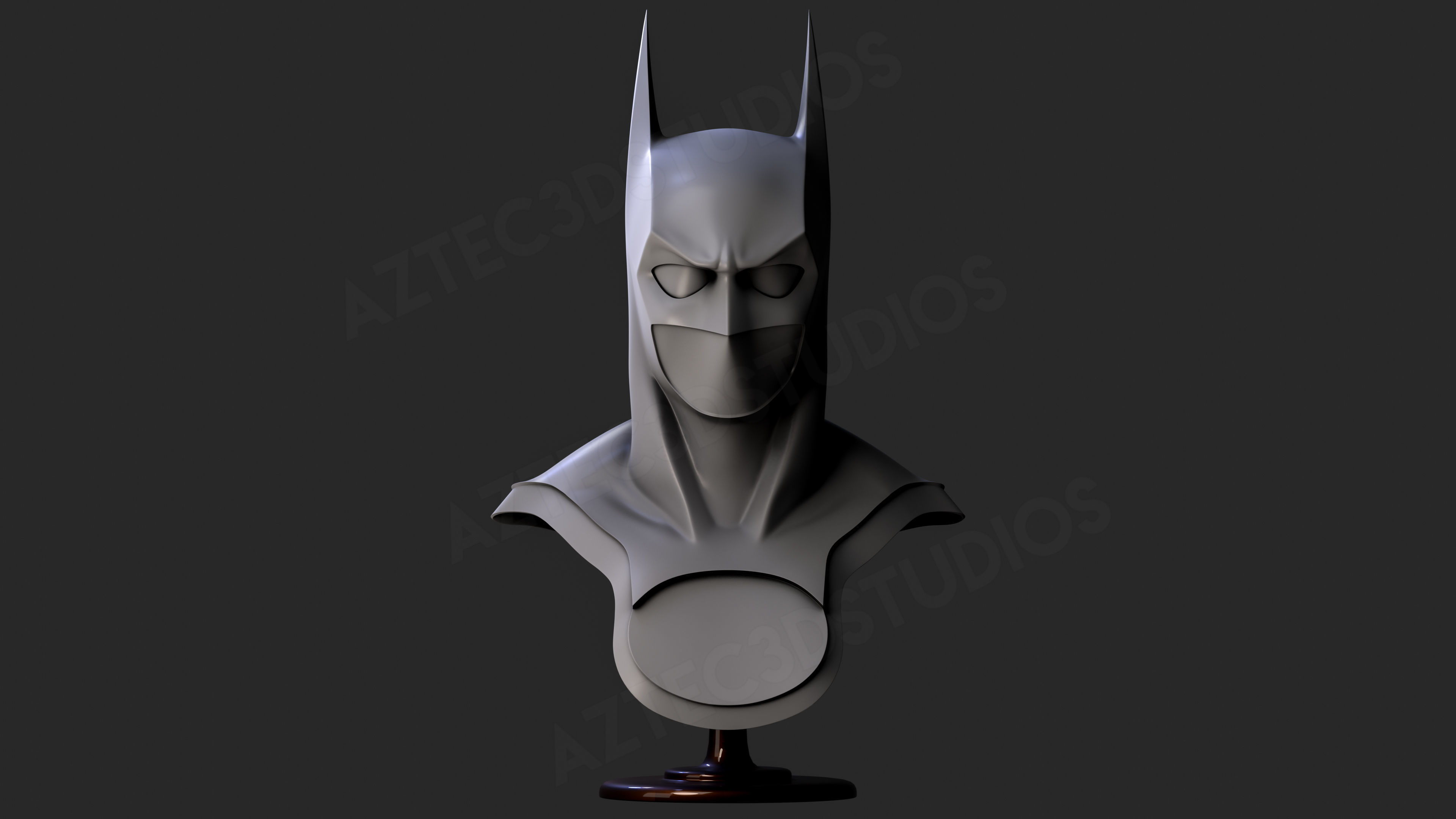 Val Kilmer Batman Forever Cowl 3D Printing Model STL File  3D print model_6
