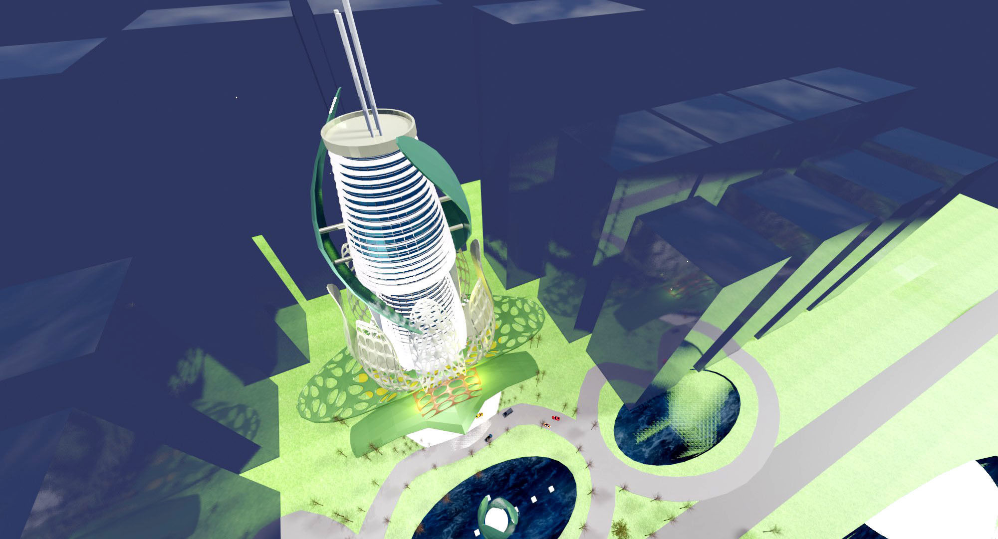 Building Conceptual design 3D model_2