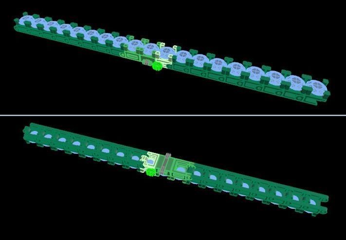 Box Style Diamond Tennis Bracelet 4mm50 3D print model_8