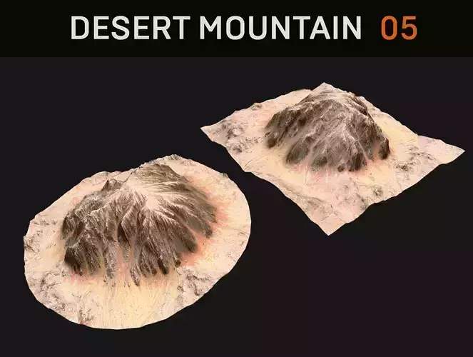 Background Desert Mountain - 05