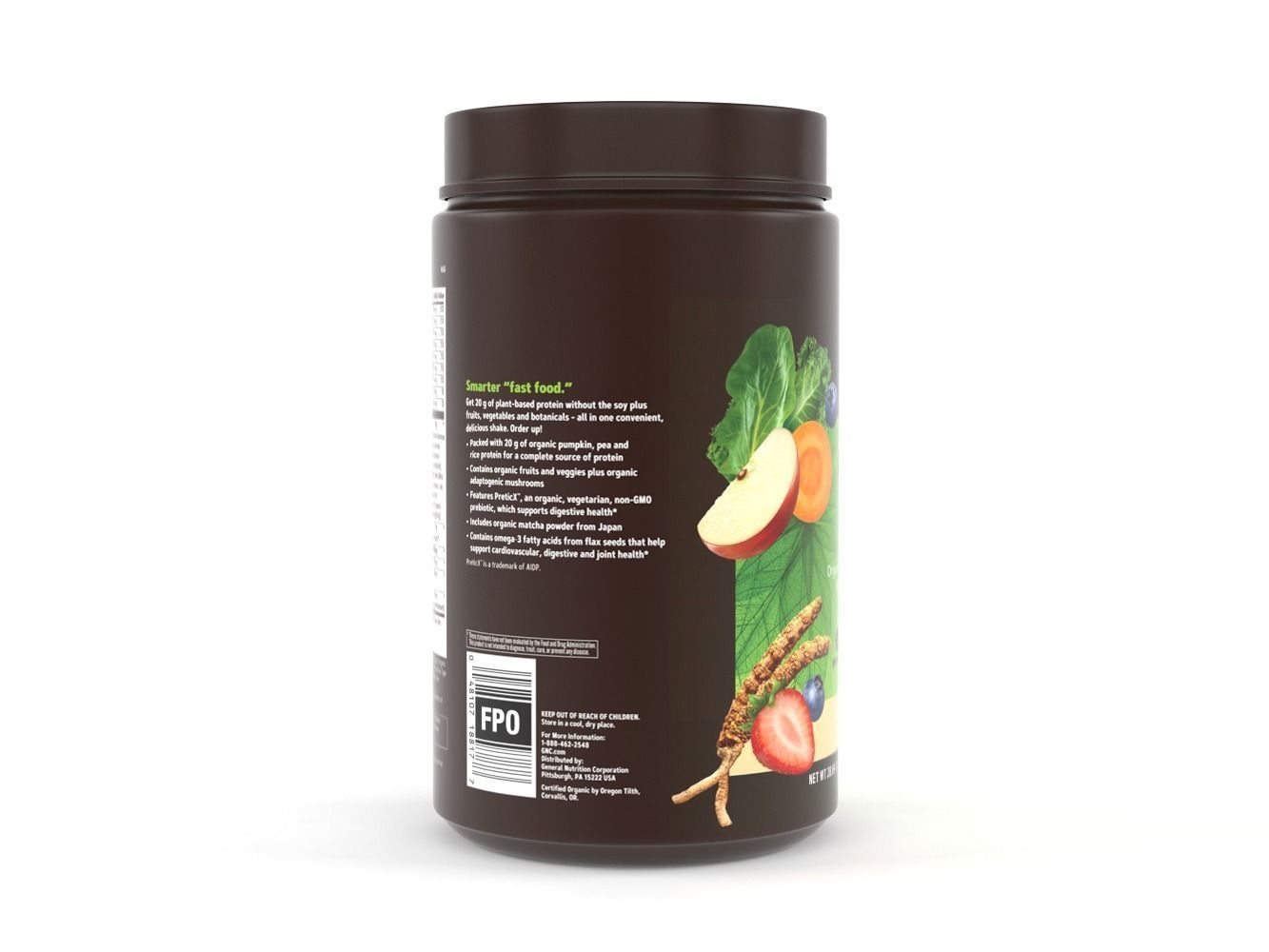 GNC Earth Genius OrganIQ Eats 3D model_2