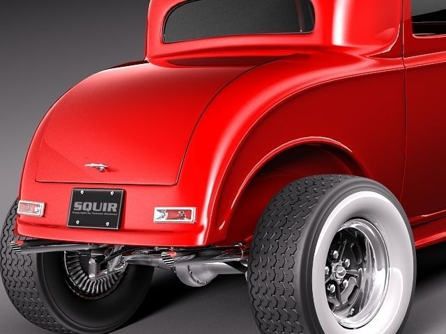 1932 HotRod Classic 3D model_3