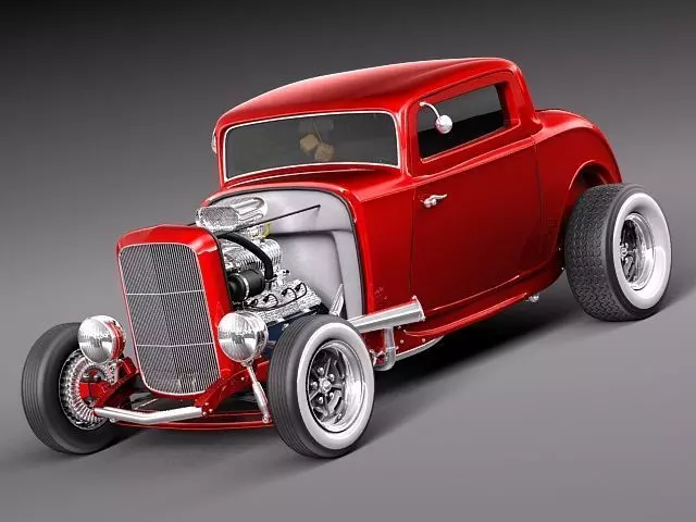 1932 HotRod Classic 3D model_0