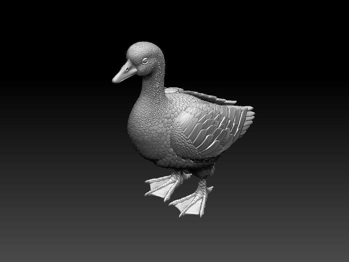 goose 3D print model_13