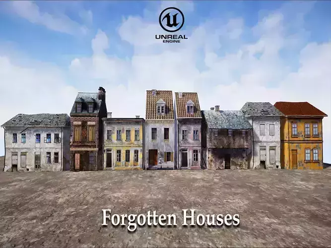 Forgotten Houses Unreal Engine UE4