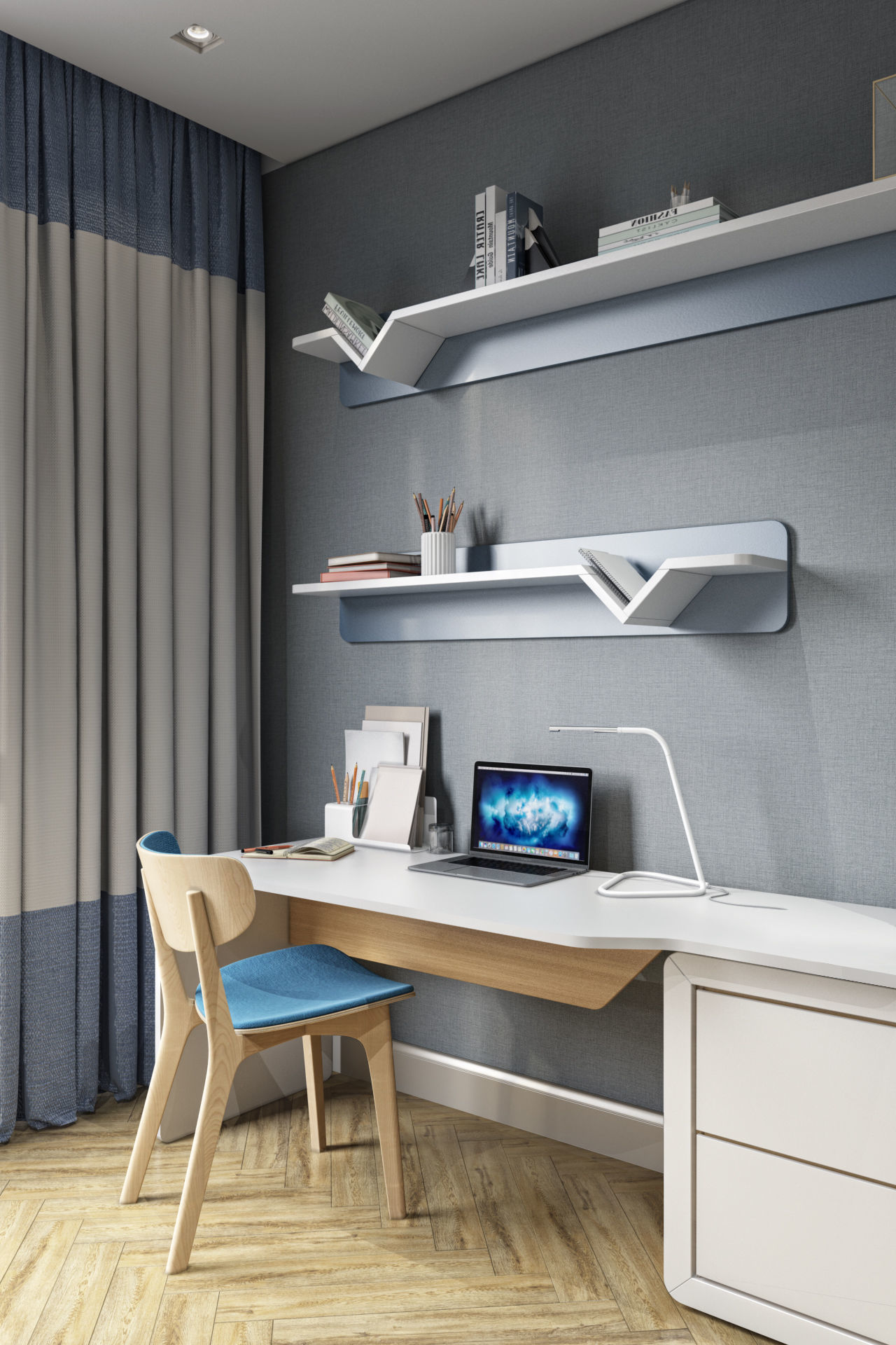 Bedroom for kids 3D model_3