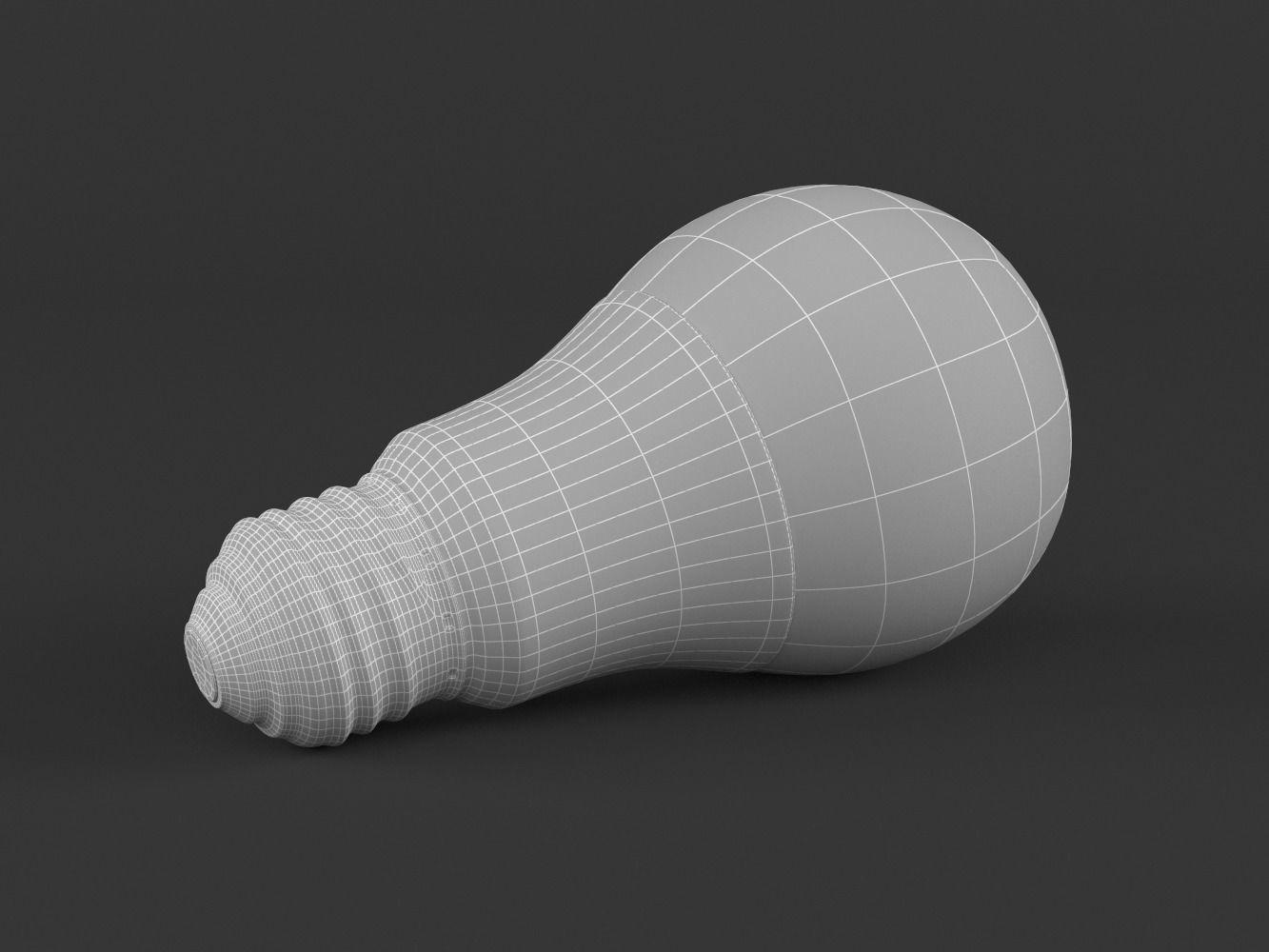LED light bulbs 3D model_12