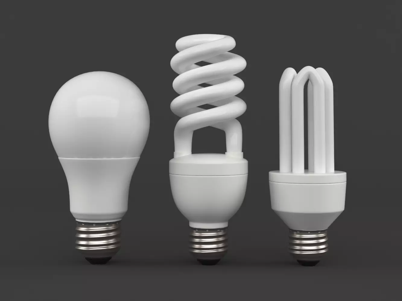 LED light bulbs 3D model_0