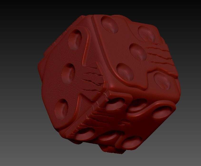 Oogie Boogie Dice from Nightmare before Christmas 3D print model_1