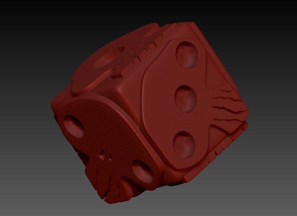 Oogie Boogie Dice from Nightmare before Christmas 3D print model_2