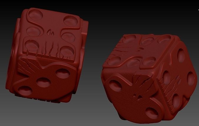 Oogie Boogie Dice from Nightmare before Christmas 3D print model