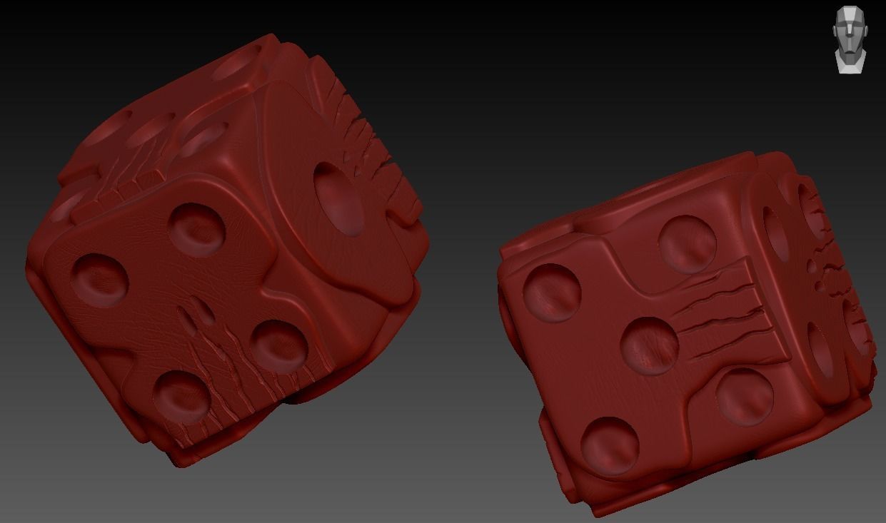 Oogie Boogie Dice from Nightmare before Christmas 3D print model_3