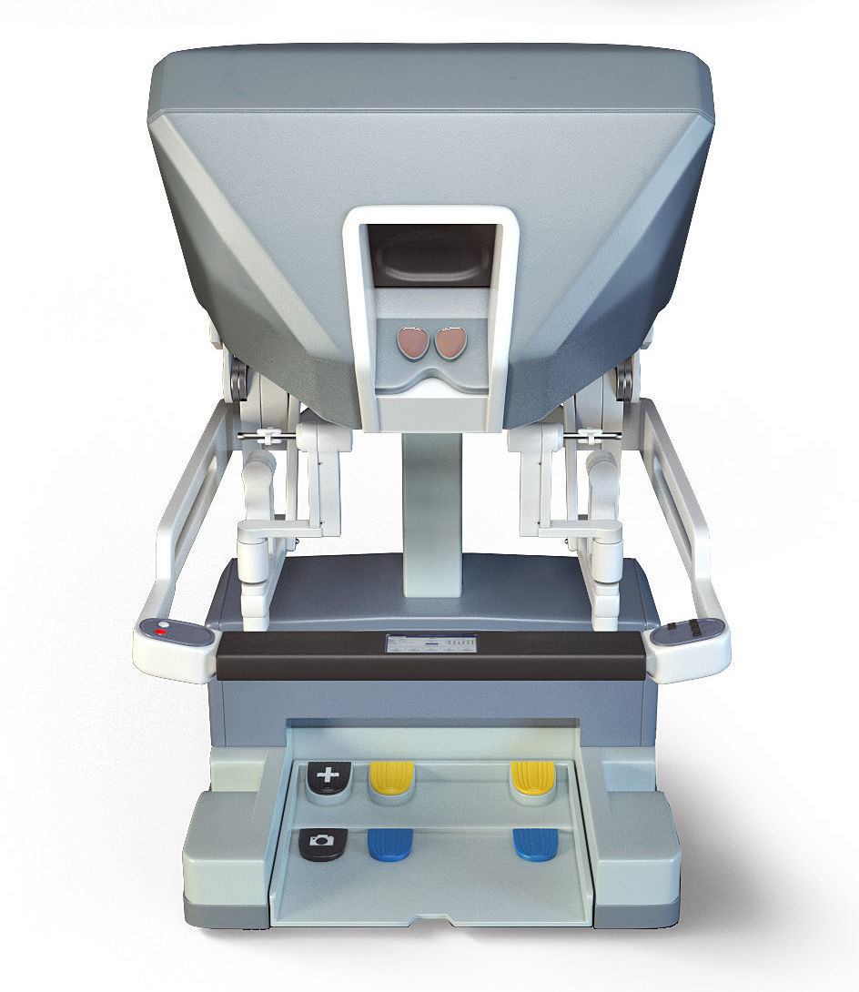 Da Vinci Surgical System 3D model_2