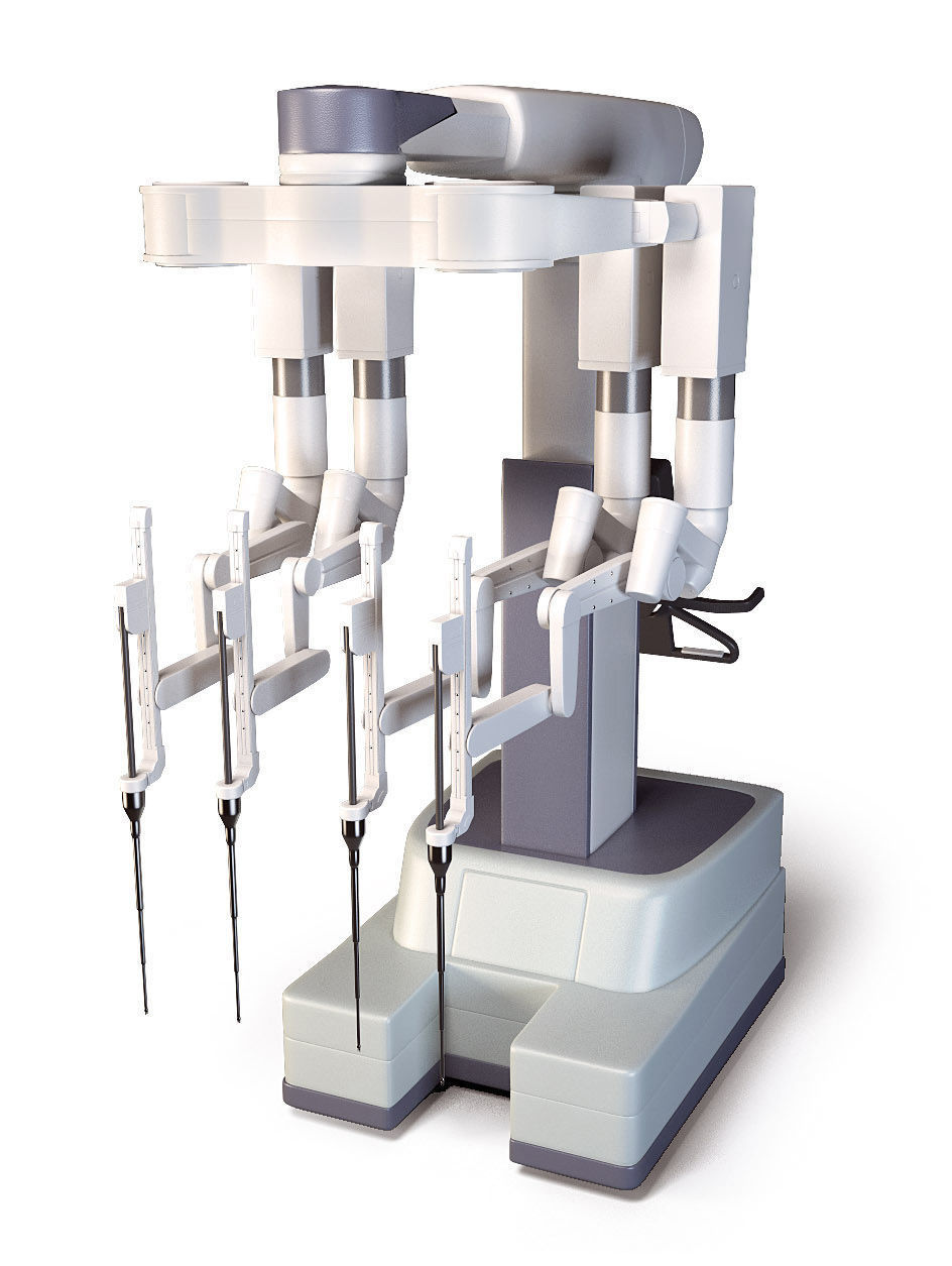 Da Vinci Surgical System 3D model_8