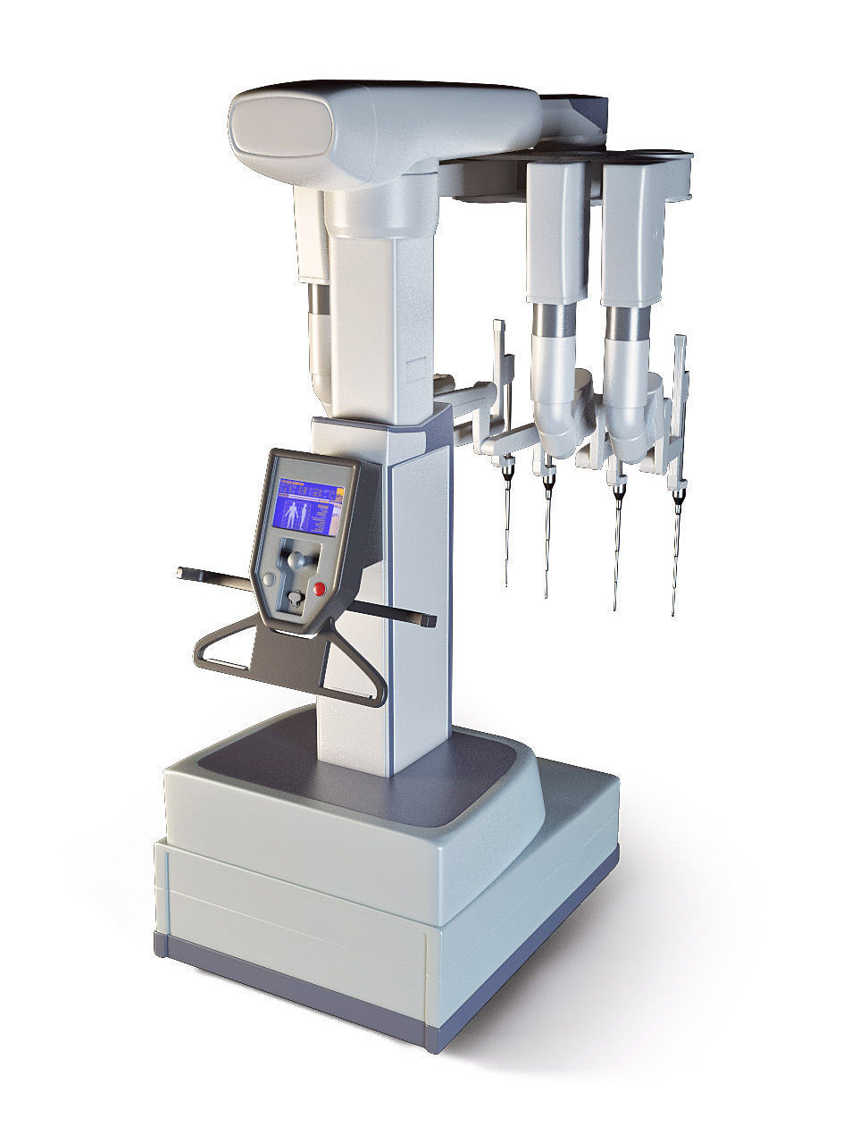 Da Vinci Surgical System 3D model_5