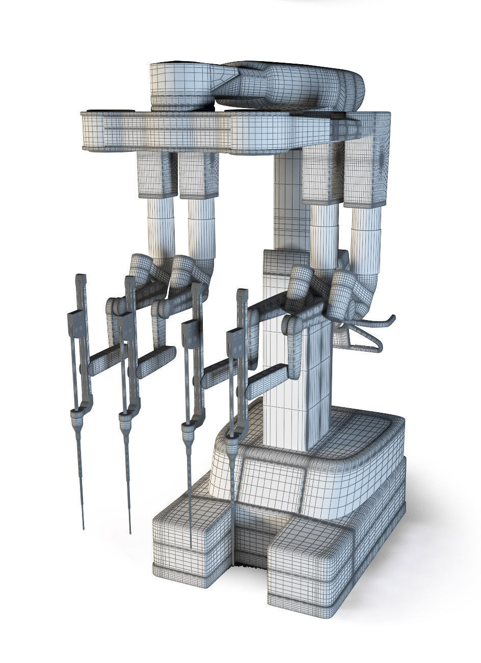 Da Vinci Surgical System 3D model_11