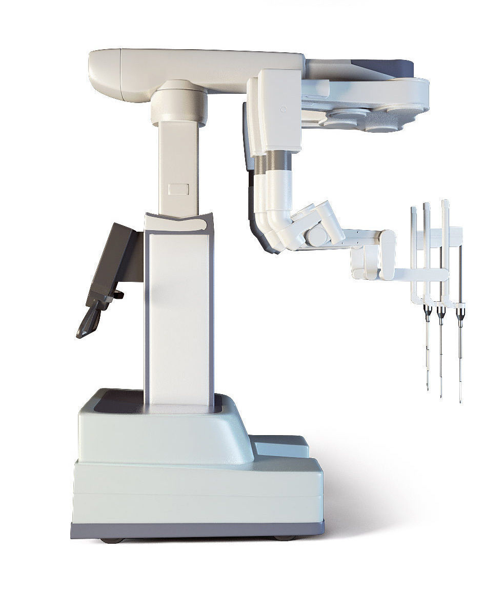 Da Vinci Surgical System 3D model_7