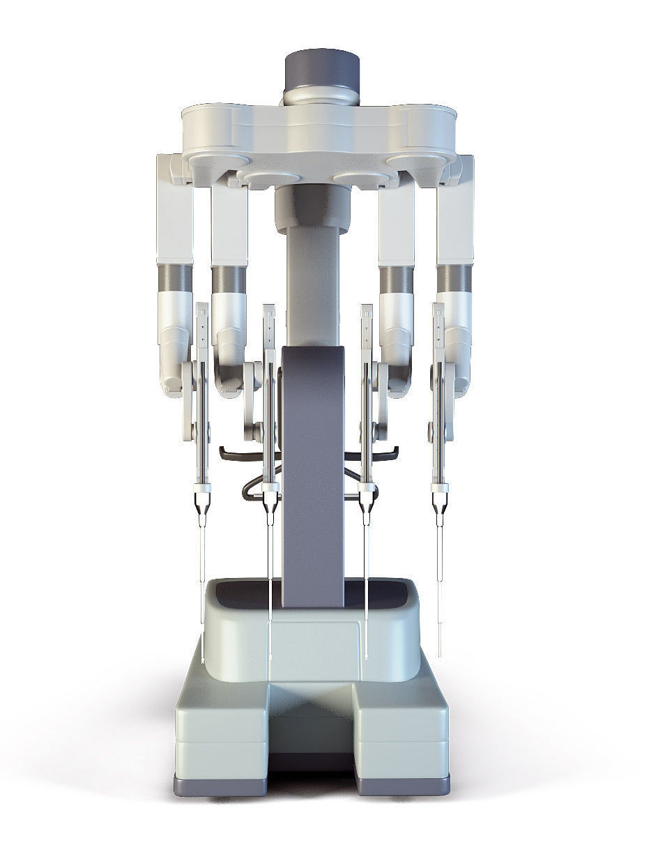 Da Vinci Surgical System 3D model_6