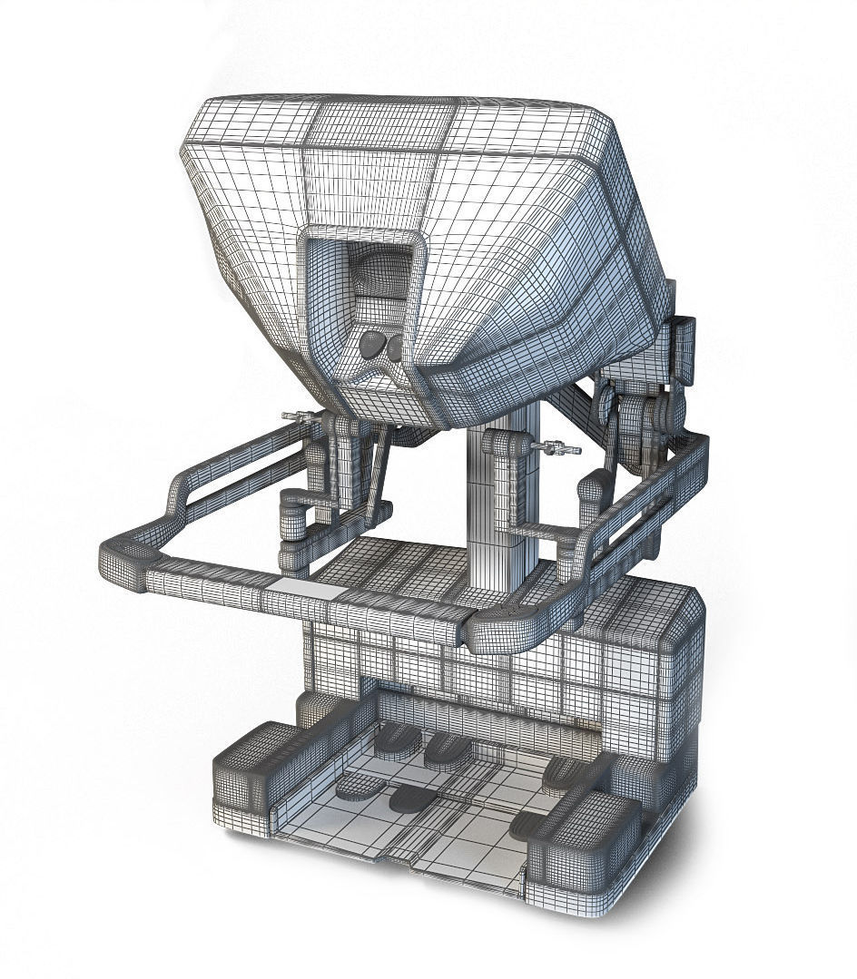 Da Vinci Surgical System 3D model_10