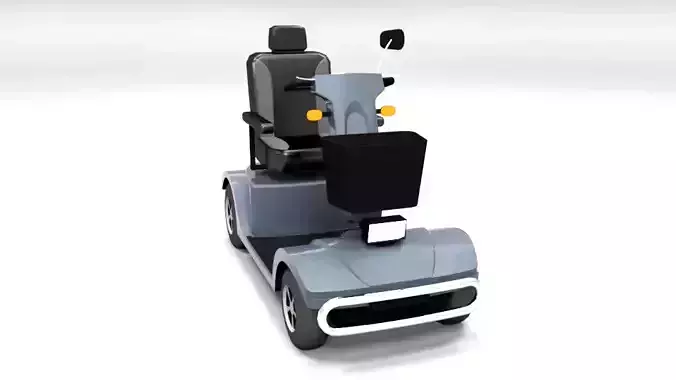 LESCON HS740 ELEKTROMOBIL LOWPOLY