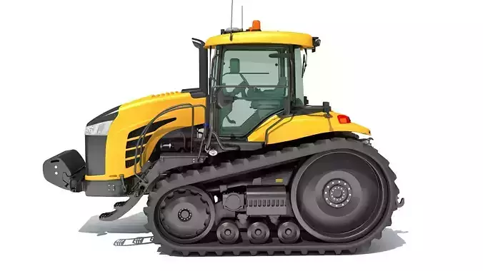 Challenger Track Tractor 3D model