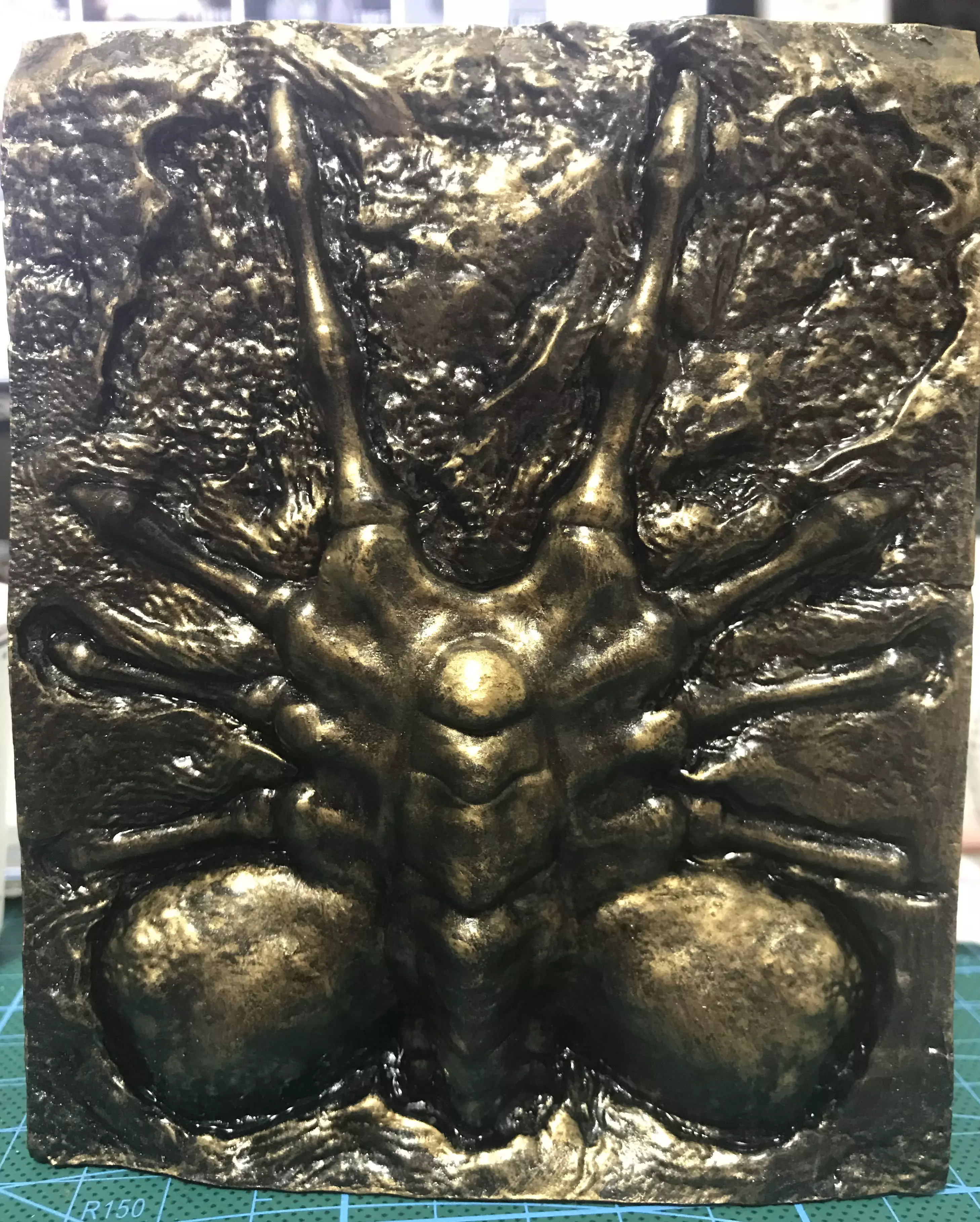 3d Print Alien Face Hugger Xenomorph Fossil 3D print model