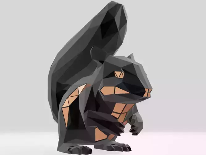 Polygonal Squirrel Parametric