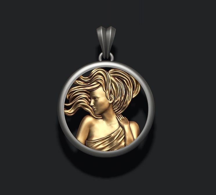 jewellery horoscope signes pack 3D print model_11