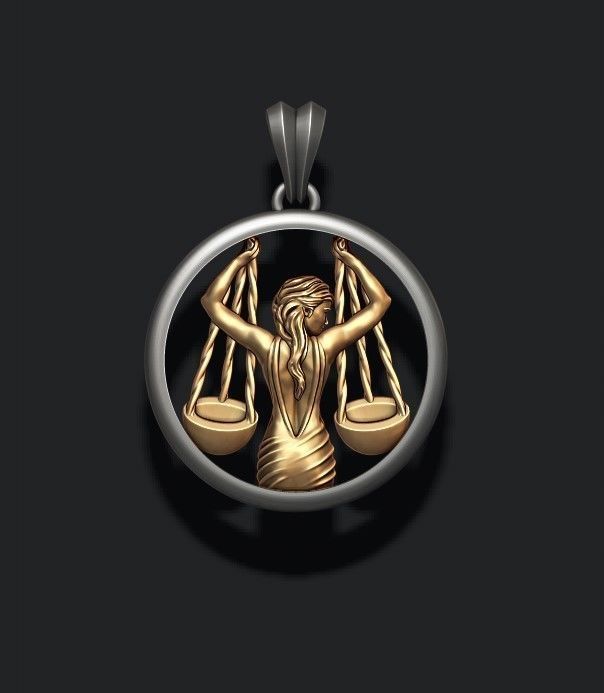 jewellery horoscope signes pack 3D print model_8